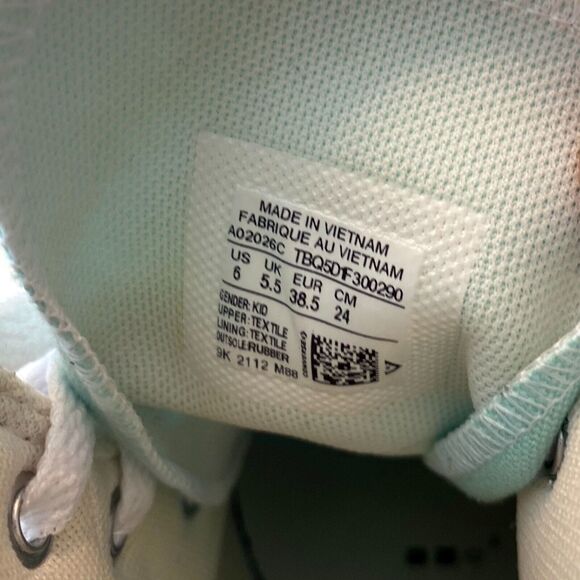 Converse Kids Chuck Taylor Hi‎ Multicolor Color Block Sneakers A02026C US Size 6 - Picture 10 of 11